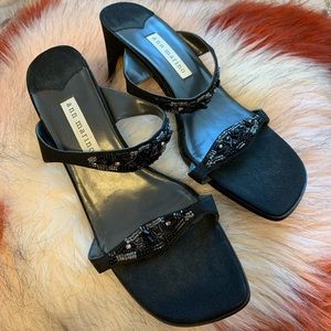 Vintage Ann Marino beaded sandals